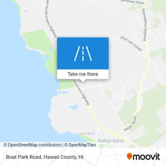 Mapa de Boat Park Road