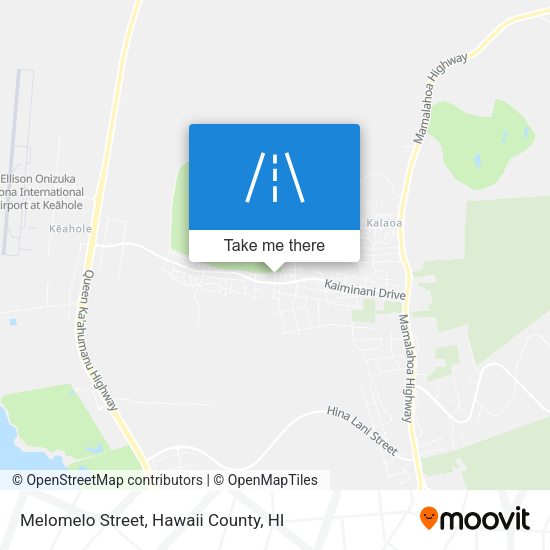 Mapa de Melomelo Street