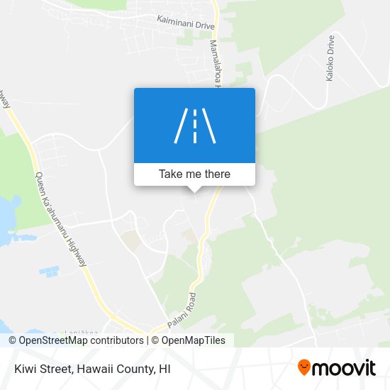 Mapa de Kiwi Street