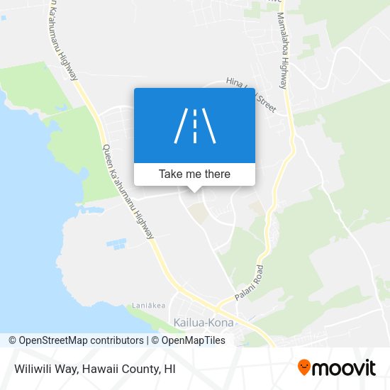 Wiliwili Way map