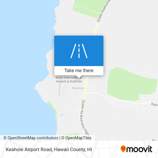 Mapa de Keahole Airport Road