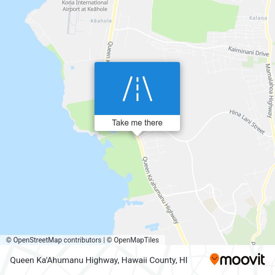 Mapa de Queen Ka'Ahumanu Highway