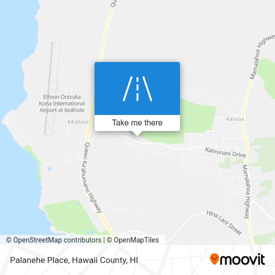 Mapa de Palanehe Place