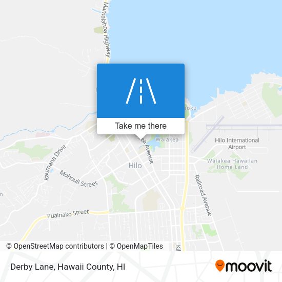 Mapa de Derby Lane