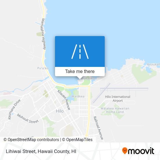 Mapa de Lihiwai Street