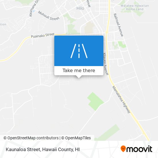 Kaunaloa Street map