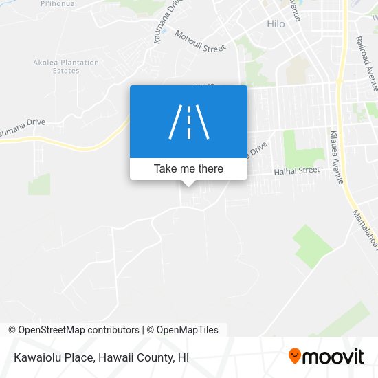 Mapa de Kawaiolu Place