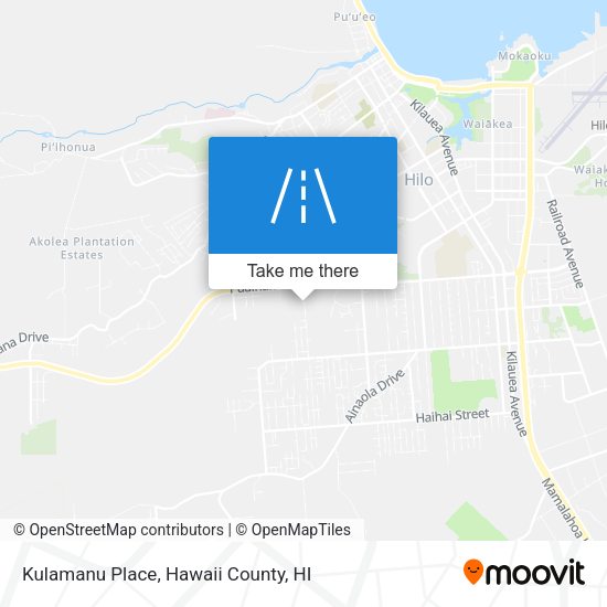Kulamanu Place map