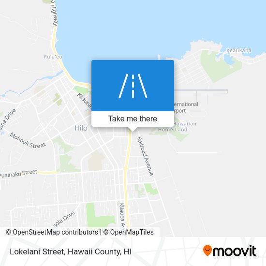 Lokelani Street map