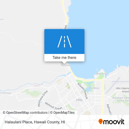 Halaulani Place map