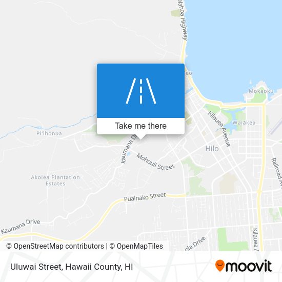 Mapa de Uluwai Street