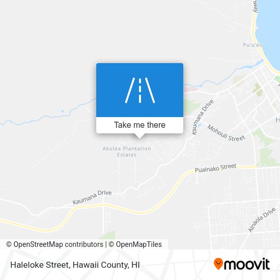 Mapa de Haleloke Street