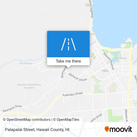 Palapalai Street map