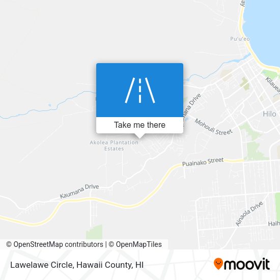 Lawelawe Circle map