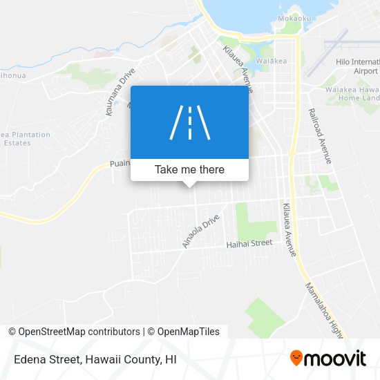 Edena Street map