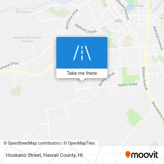 Hookano Street map