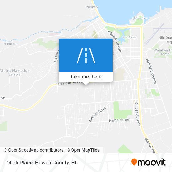 Olioli Place map