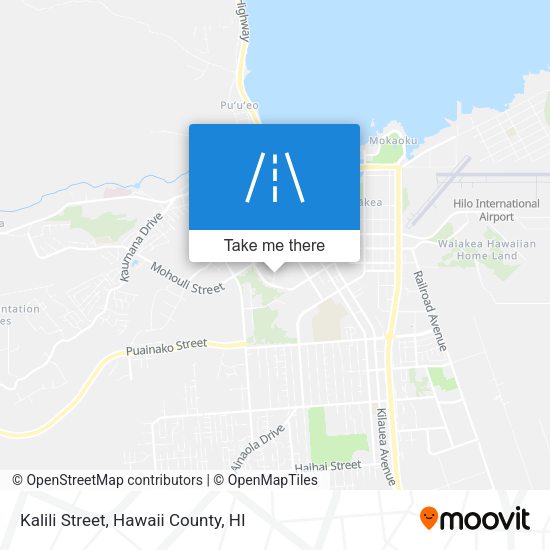 Kalili Street map
