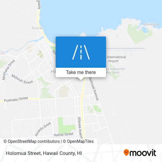 Holomua Street map