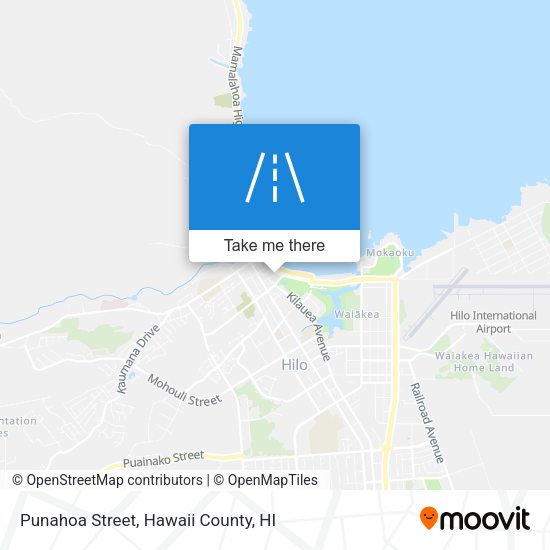 Mapa de Punahoa Street