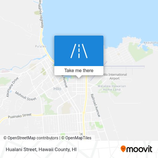 Mapa de Hualani Street