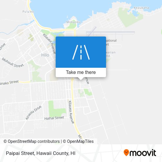 Paipai Street map