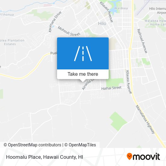 Mapa de Hoomalu Place