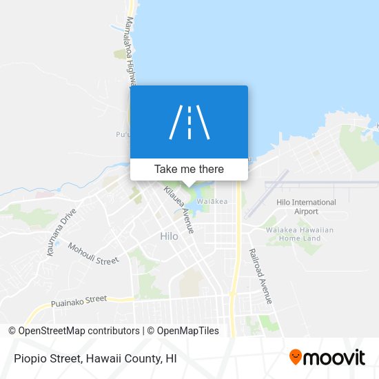 Mapa de Piopio Street
