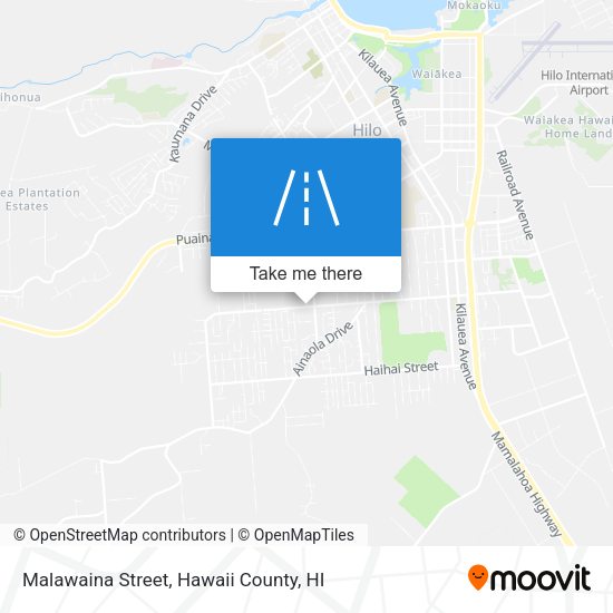 Malawaina Street map