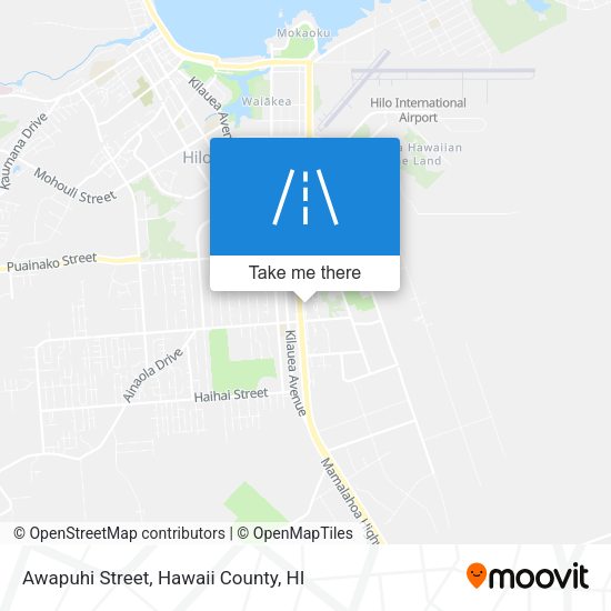 Mapa de Awapuhi Street