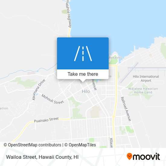Wailoa Street map