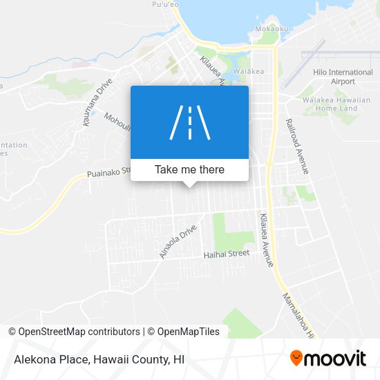 Alekona Place map