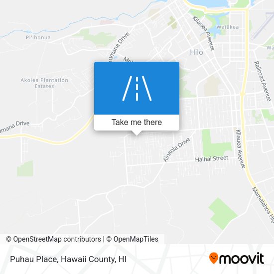 Mapa de Puhau Place