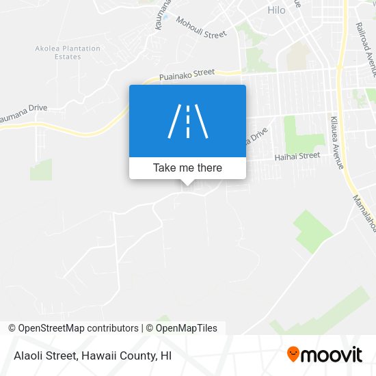 Alaoli Street map