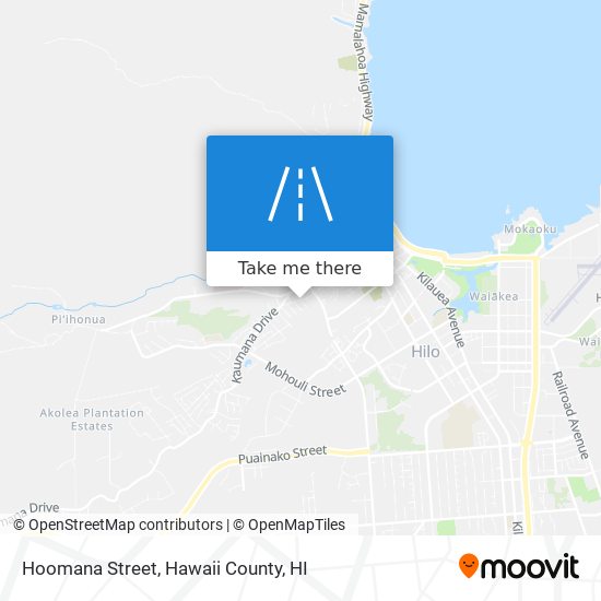 Hoomana Street map