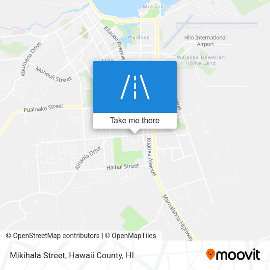 Mapa de Mikihala Street