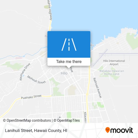 Mapa de Lanihuli Street