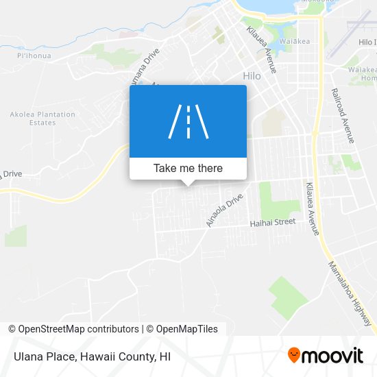 Mapa de Ulana Place