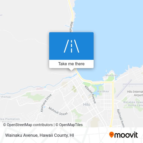 Mapa de Wainaku Avenue
