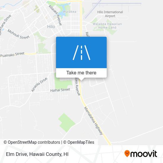 Mapa de Elm Drive