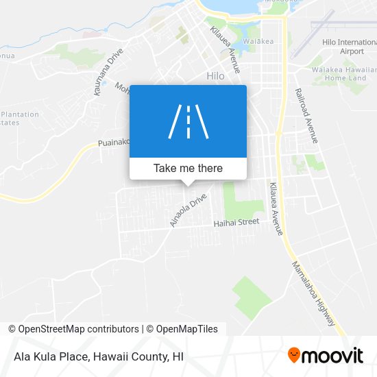 Mapa de Ala Kula Place