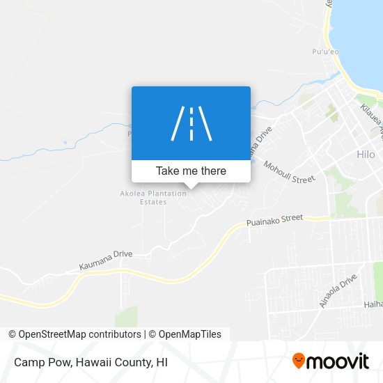 Mapa de Camp Pow