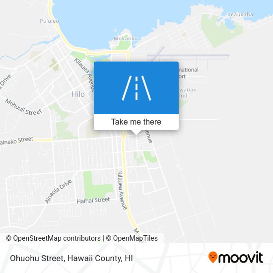 Mapa de Ohuohu Street