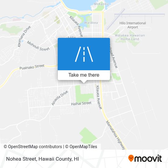 Mapa de Nohea Street