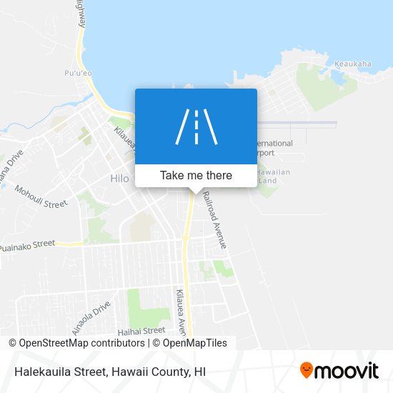 Mapa de Halekauila Street