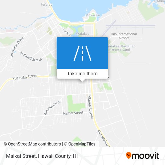 Mapa de Maikai Street