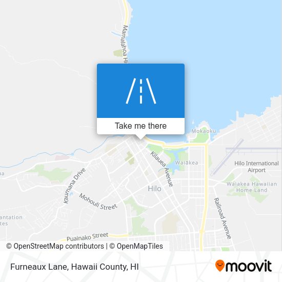 Furneaux Lane map