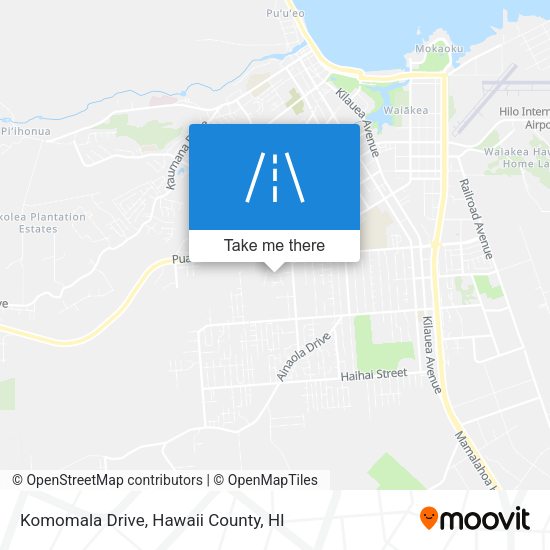 Komomala Drive map