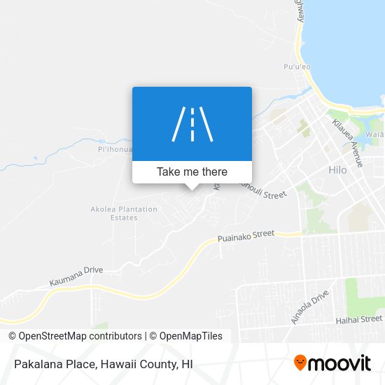 Pakalana Place map
