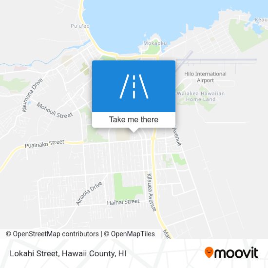 Mapa de Lokahi Street